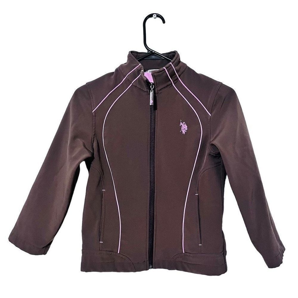 VNTG U.S POLO ASSN. by Ralph Lauren Full Zip Sports Jacket Size 7/8